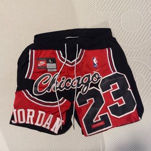 Michael Jordan jersey shorts